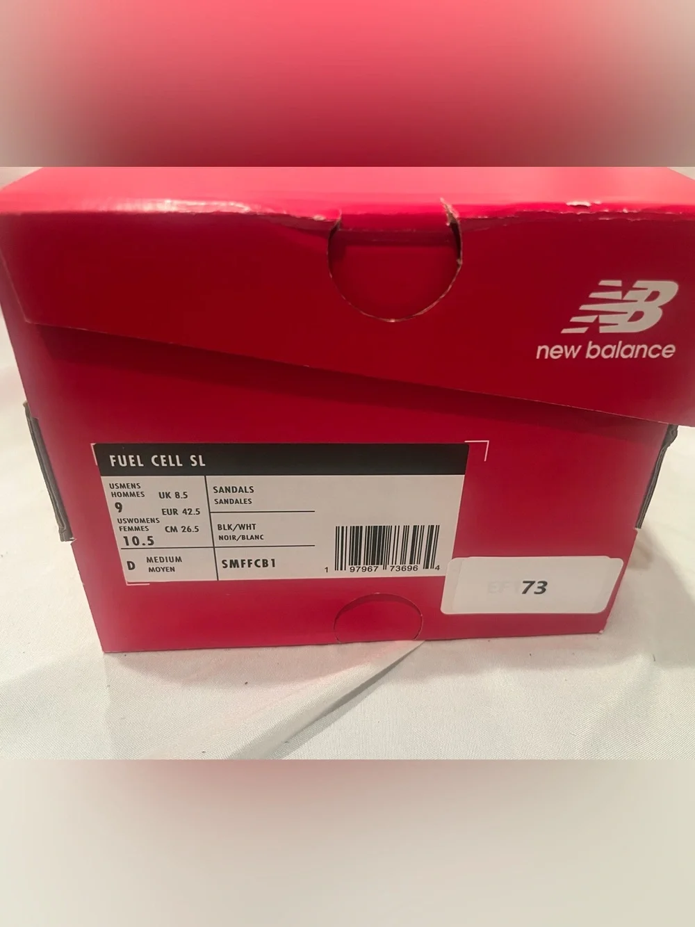 New Balance Fuel Cell Slides - BNWT 9M or 10.5w